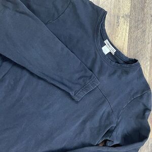 Gramicci Womens Size‎ Medium Black Fleece Pullover Made In USA